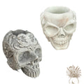 Hear/Speak/See No Evil Skull